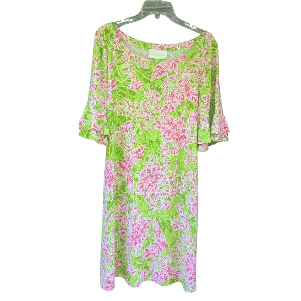 Pappagallo Flutter Sleeve Shift Dress